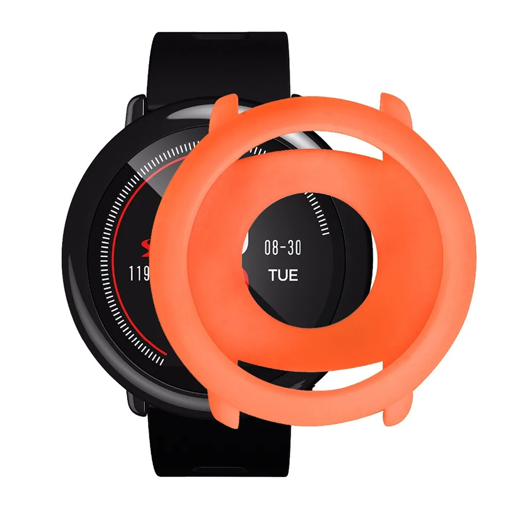 CARPRIE чехол оболочка силиконовая рамка Защитная Для Xiaomi Huami AMAZFIT Pace часы умные часы аксессуары на замену