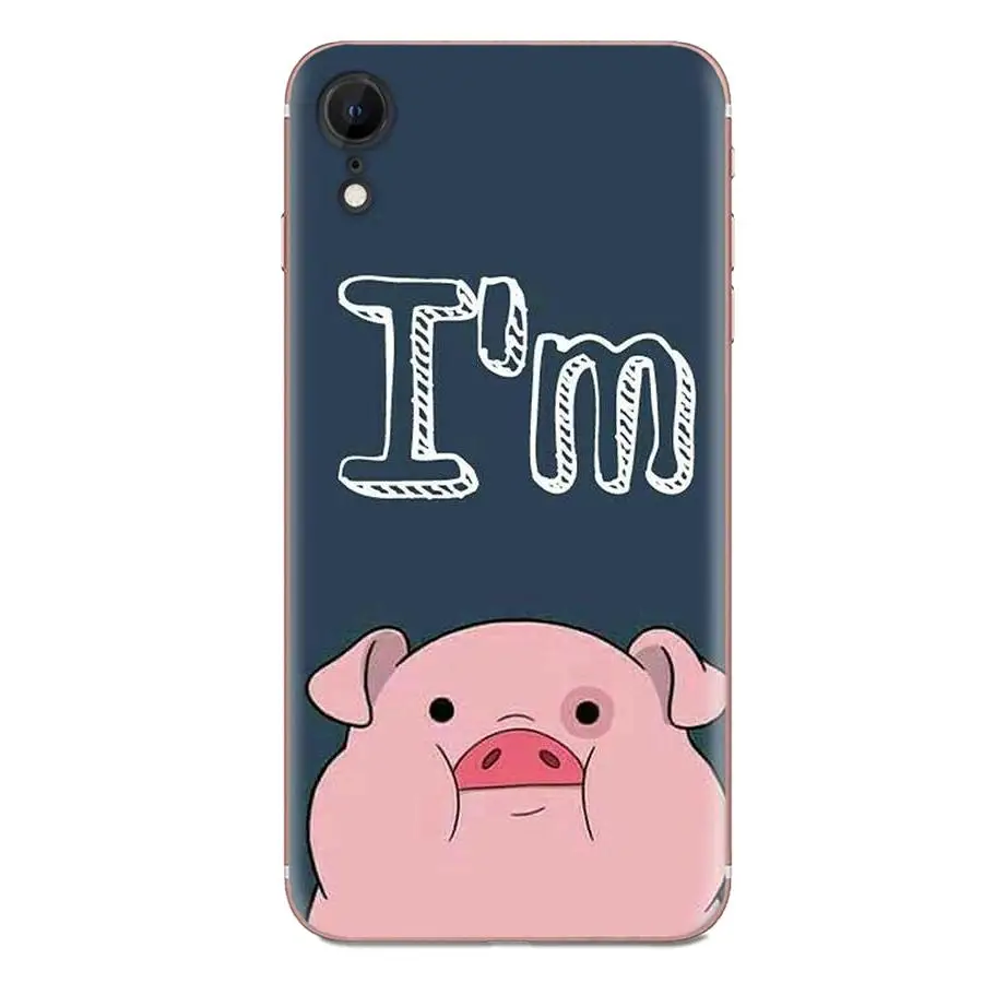Милый розовый мягкий ТПУ мобильный телефон Kawai Pig для Xiaomi Redmi Mi 4 7A 9T K20 CC9 CC9e Note 7 8 9 Y3