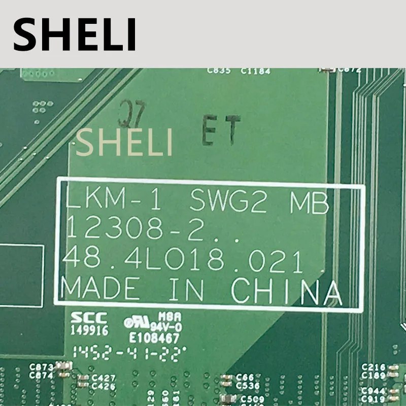 Материнская плата SHELI для ноутбука lenovo ThinkPad T540P ноутбук 04X5258 LKM-1 SWG2 MB 12308-2 48.4lo16. 021