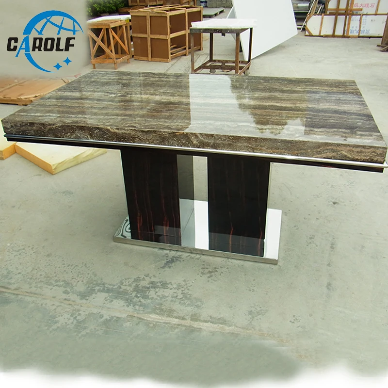 Современная роскошная мебель для столовой Новый деревянный обеденный стол с