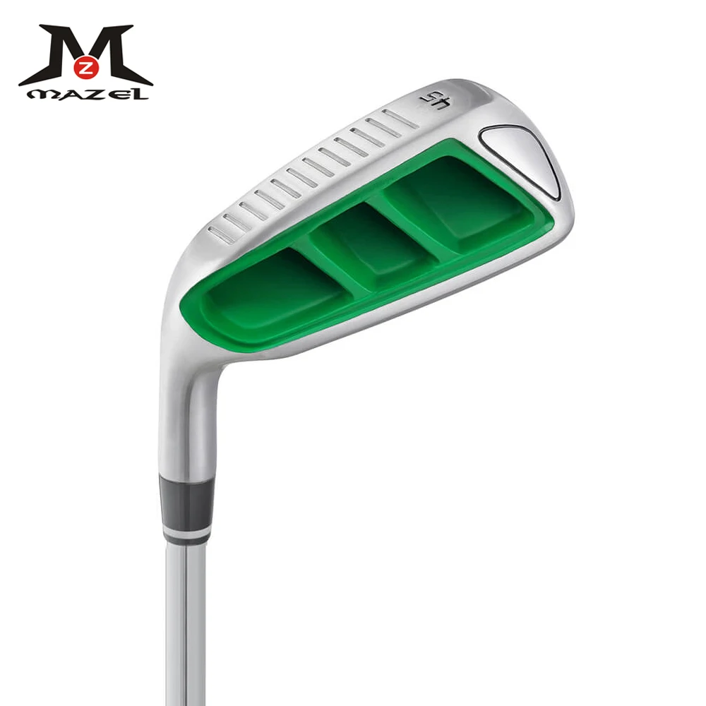 

MAZEL Golf Wedge, зеленые леворукие клюшки для гольфа 45, 55 градусов, для мужчин (левая, нержавеющая сталь (зеленая головка), обычные, 55)
