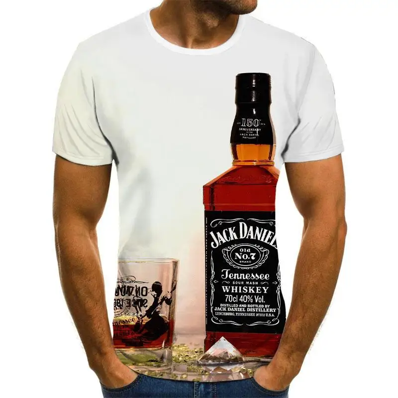 

Cute 3D Funny Muscle Beer T Shirt Summer Short Sleeve Cute Beach Streetwear Casual Couple Top Tee Camiseta t-shirt obito