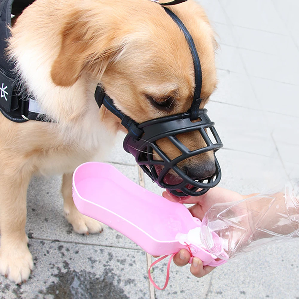 Удобная мягкая силиконовая накладка на рот для домашних животных все размеры