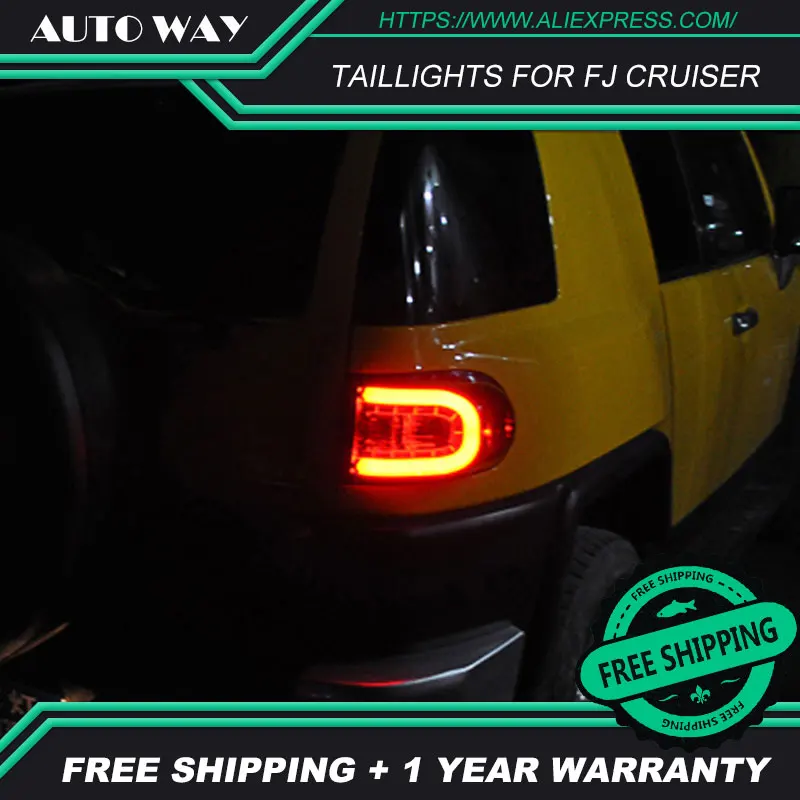 Автомобильный Стайлинг задние фонари для Toyota Fj Cruiser 2007-2014 светодиодный фонарь