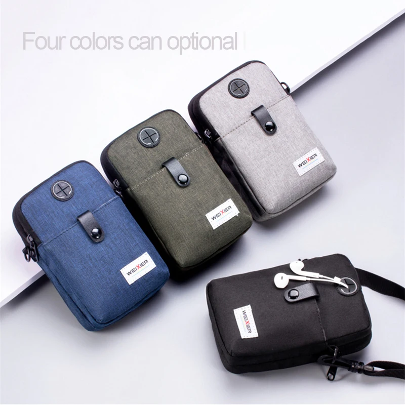 Человек мобильный телефон упаковка для мобильного телефона сумка маленькие
