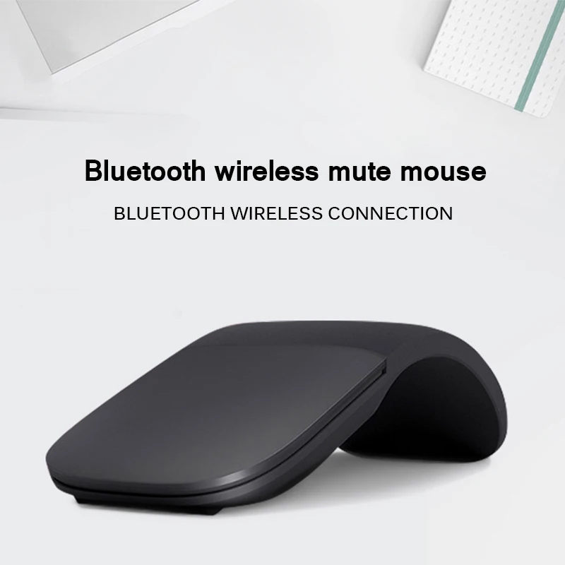 

Для бесшумной Bluetooth 4.0 беспроводной дуговой сенсорной роликовой мыши, ультратонкая Лазерная компьютерная игровая эргономичная мышь для ...