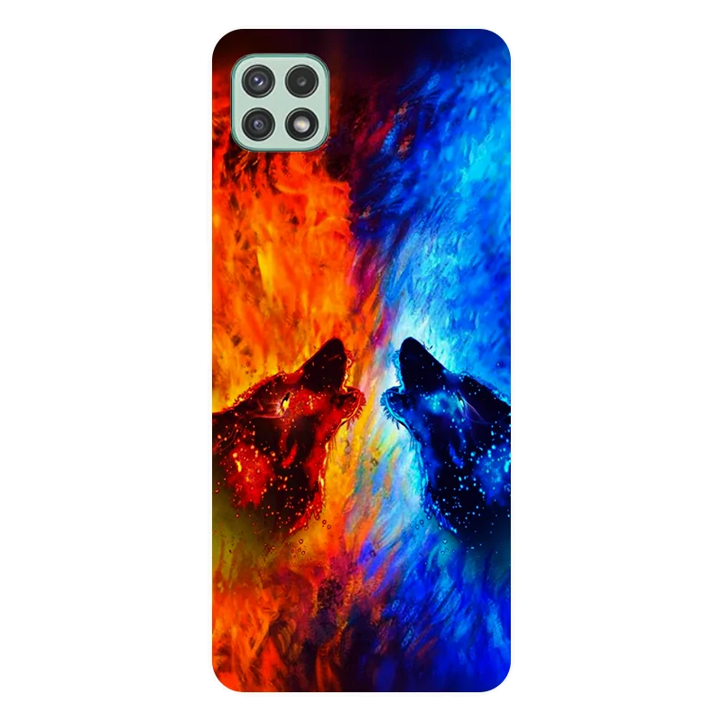 Для Samsung A22s 5G чехол Футбол мягкий силиконовый для Galaxy A22S телефона A 22S etui A226B |