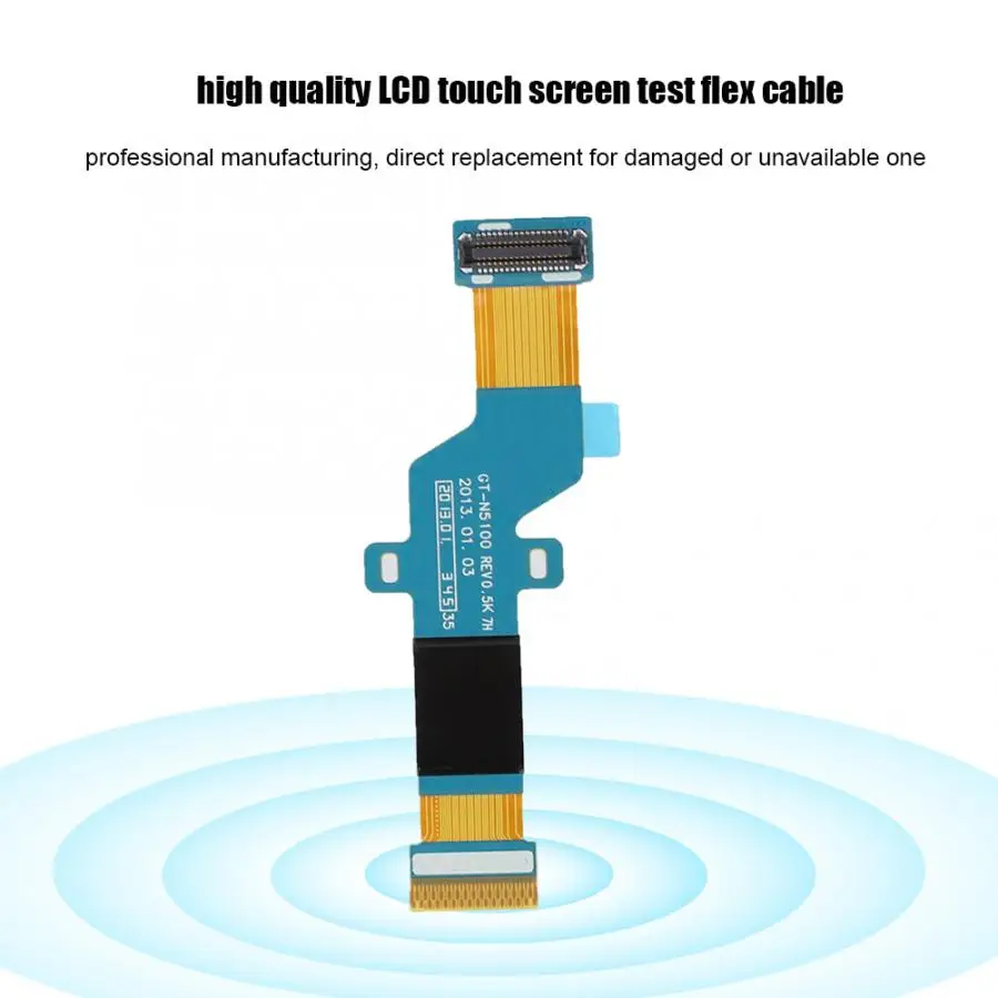 Новый ЖК дисплей сенсорный экран тест гибкий ленточный кабель для samsung note8 N5100