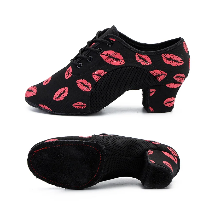 Новое поступление 2020 года Обувь для латинских танцев женщин Нескользящая обувь