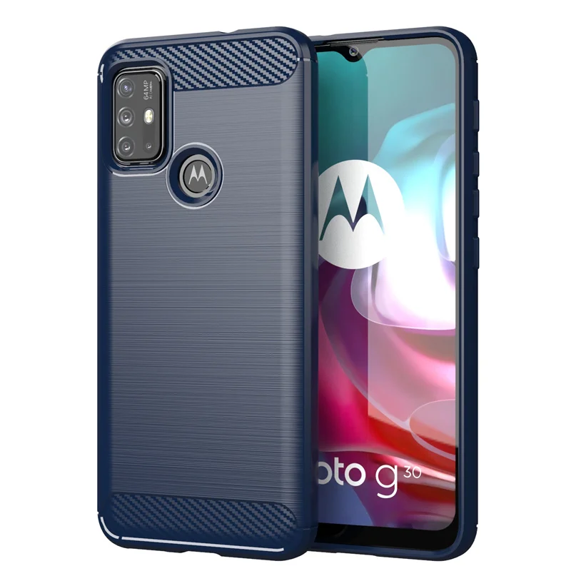 

Back Cover For Motorola Moto G30, Shockproof Soft TPU Case for Motorola Moto G30 G8 G9 G10