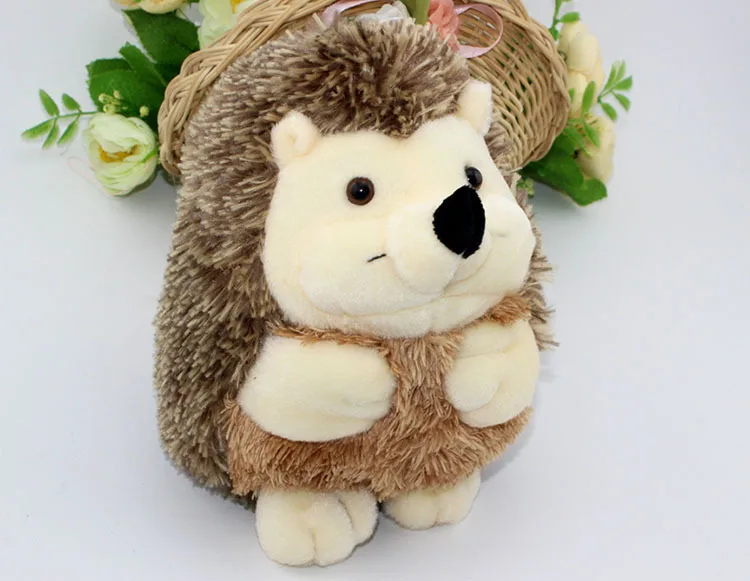 Pudcoco Cute Soft 18cm Hedgehog Animal Doll Stuffed Plush Toy Gift Children Kid Home