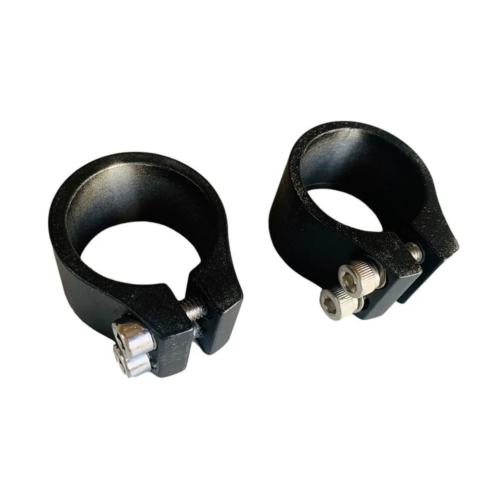 

Bicycle Aluminum Alloy Double Nail Seat Tube Clamp 34.9mm Double Screw Mountain Bike Tube Clamp Tube Bundle Bicycle Accessories