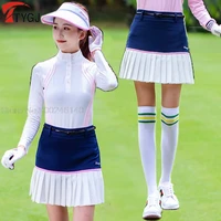 2020 new women golf skirt summer womens casual skirt athletic sports short skorts for ladies girl anti exposure pleated skirts
