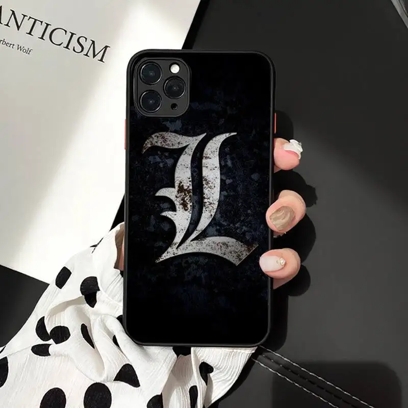 

Anime Manga Death Note Ryuk Phone Case Matte Transparent for iPhone 7 8 11 12 s mini pro X XS XR MAX Plus cover funda