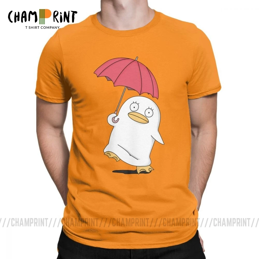 Mr. Дождевыми каплями Елизаветы футболка Gintama забавная Мужская натуральный хлопок