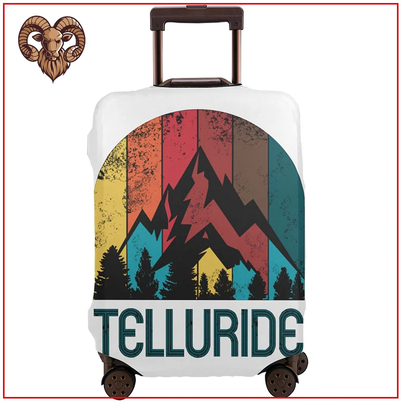 Футболка в стиле ретро Город теллурида для мужчин женщин и детей аксессуары