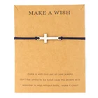 Крест руля компас подвески регулируемые браслеты стрела Парусная рыба крючок для женщин мужчин Мальчиков Девочек Унисекс модные ювелирные изделия много стилей