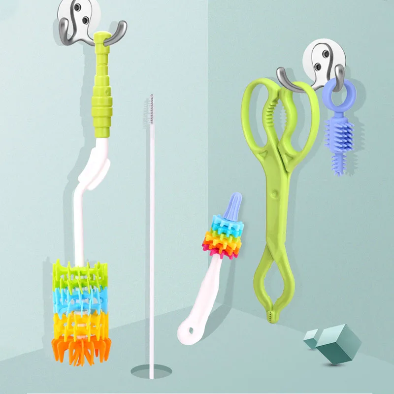 Новая силиконовая основа для чистки детской бутылочки молока соска соски 084 |