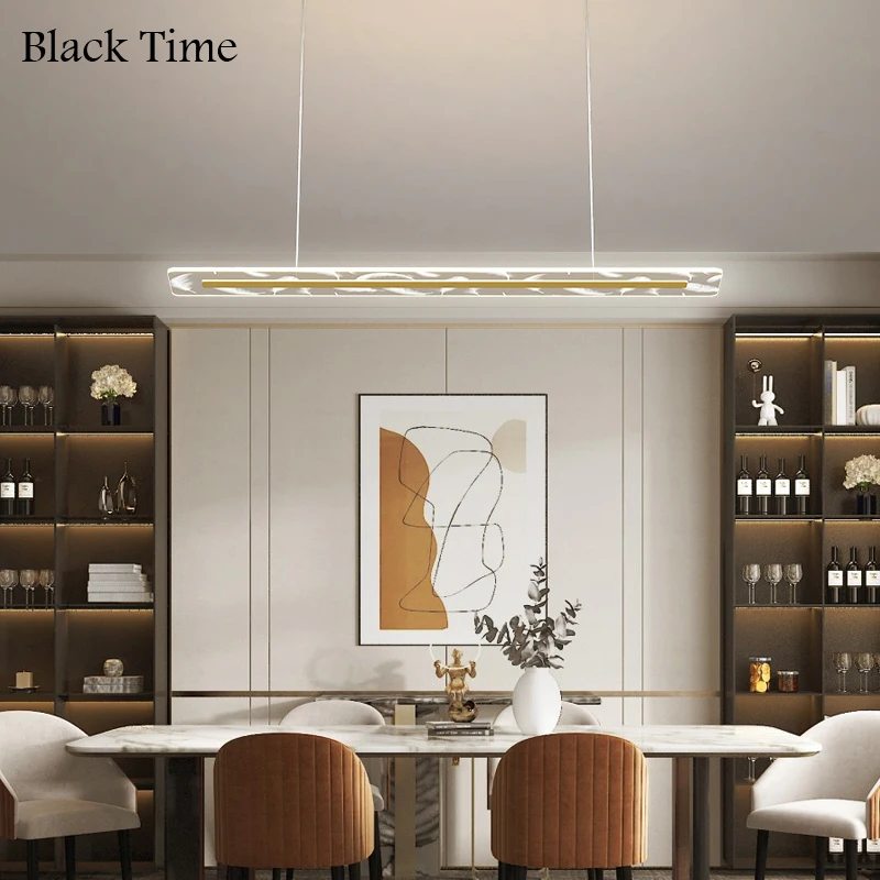 Современный светодиодный подвесной светильник для гостиной столовой кафе