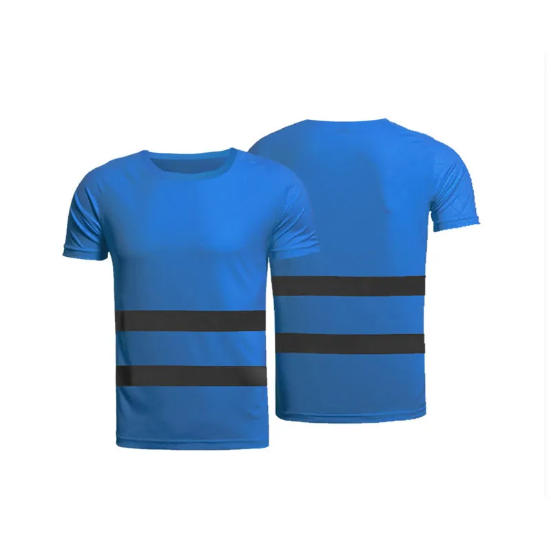 

Reflective Short Sleeve Shirt Hi vis shirts hi vis work shirts reflective tshirt High Visibility Safety Work Shirt Breathable