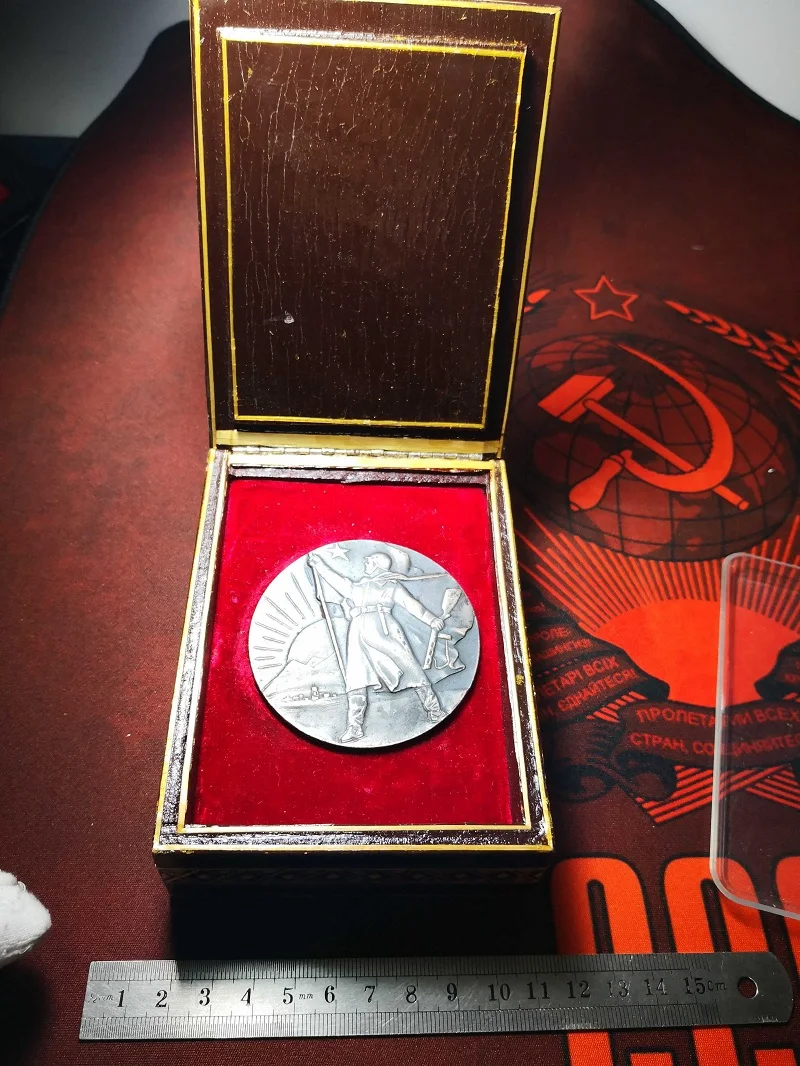 Советского Союза CCCP Значок украинской 25th Юбилей освобождения Медь медаль СССР