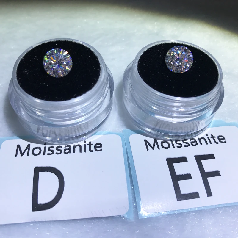 2022 jewelry Making Moissanite Diamonds  3ct 9mm Moissanite with CertificateCan be made   forearrings