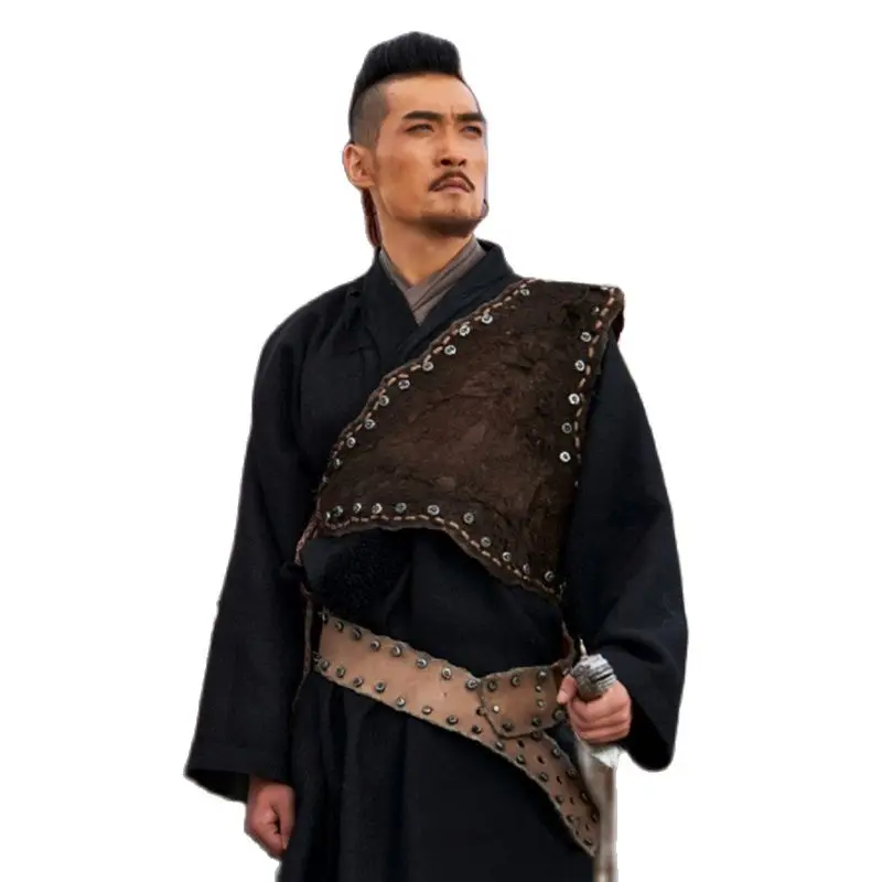 Восточное платье Hanfu мужской даосский костюм kungfu древнего представления рыцарь