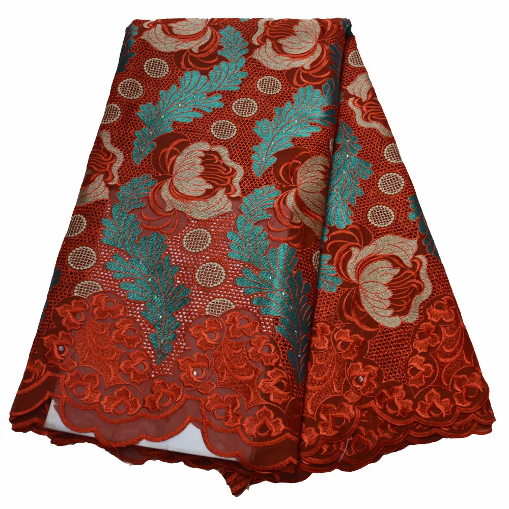 Лидер продаж нигерийская хлопковая полированная ткань для мужчин