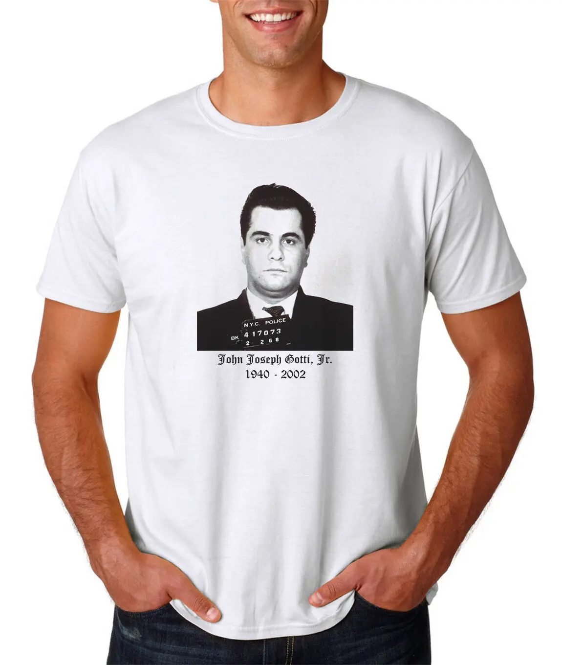 Джон Готти кружка футболка Гангстер мафия Goodfellas Scarface Don Godfather|Мужские футболки| |
