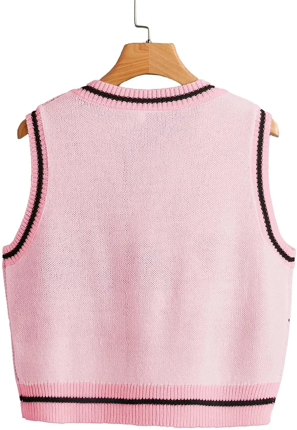 Женский вязаный свитер Y2K жилет с рисунком черепа свободный Готический