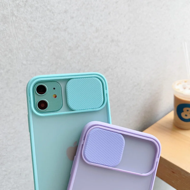 Прозрачный чехол LOVECOM для защиты камеры iPhone 12 Mini 11 Pro Max XR X XS 7 8 Plus мягкий матовый