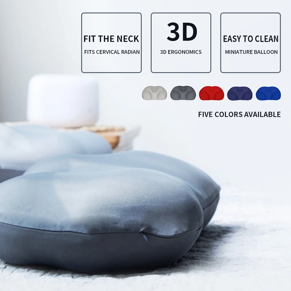 3D подушка с привыканием эргономичный дизайн кровать красота постельные