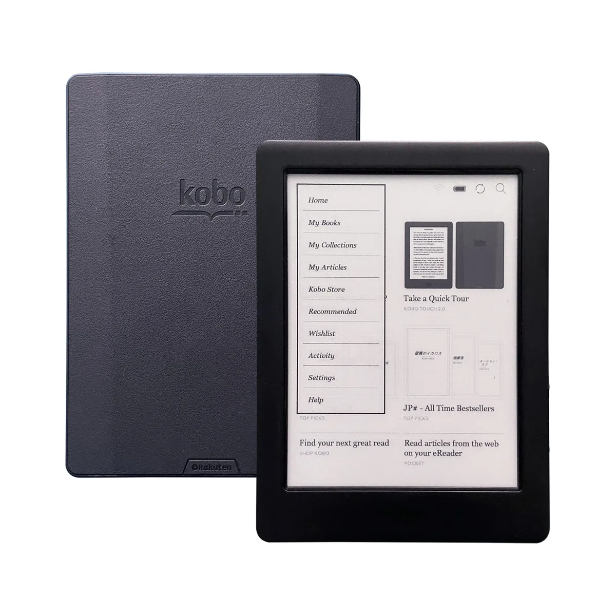 Электронная книга Kobo Touch 2 0 E-Ink 6 дюймов 800x600 WiFi N587 электронная |