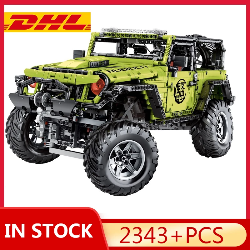 

Mould King FavoriteGreen SUV RC Car Off-road Vehicle MOC-5140 2425 Building Block Bricks Toys Gift Motor Function Remote Control