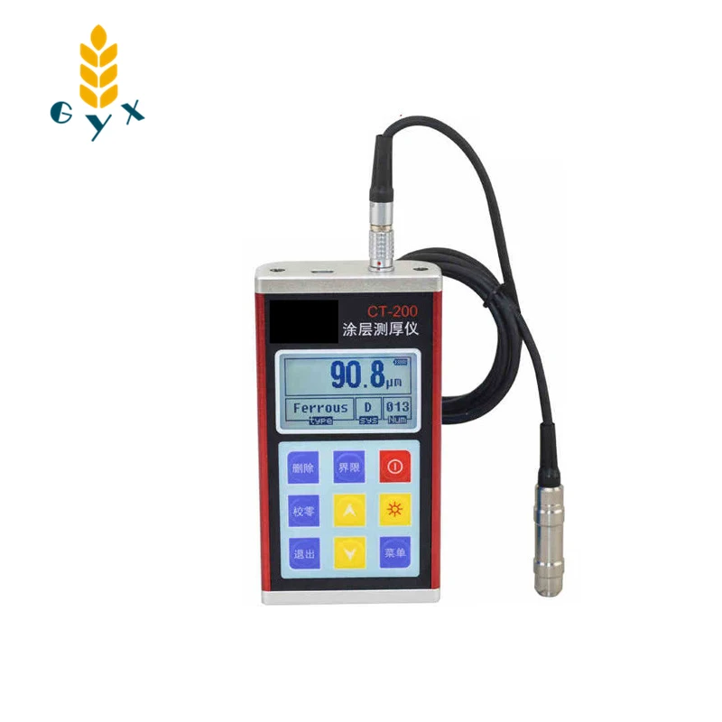 

Coating Thickness Gauge Digital display high precision paint thickness gauge Metal galvanized layer measuring instrument