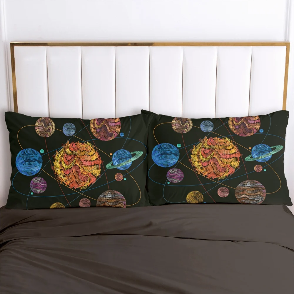 

Чехол для подушки, 45x45/70x70/80x80/65x60/50x75,3D HD, 2 шт.