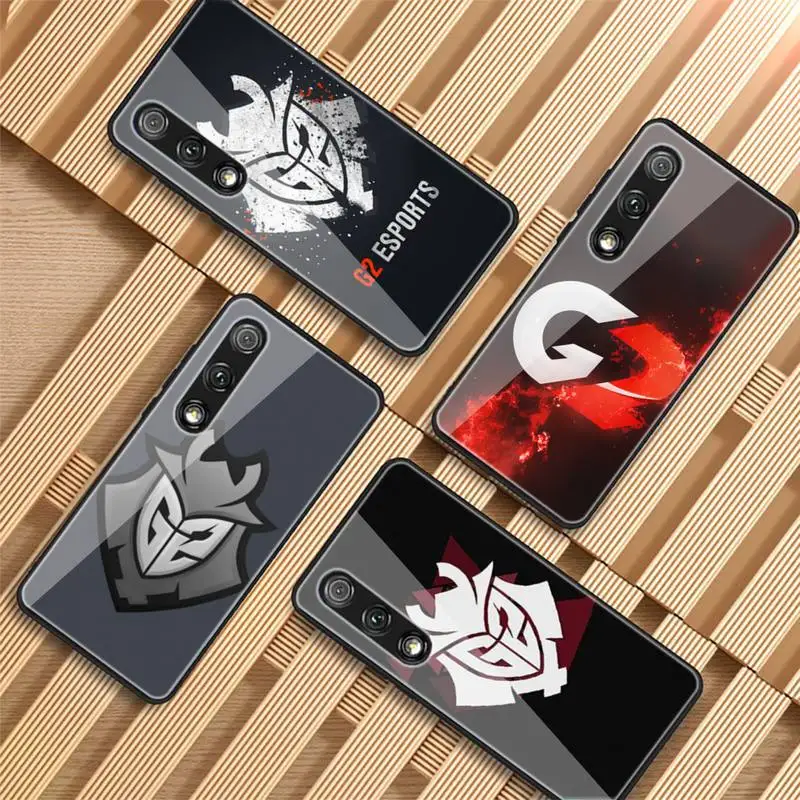 

G2 Esports Club Phone Case Tempered Glass For Huawei P9 10 10plus 20 20Pro 30mate9 10 20 20Pro Honor8X 9 10 V10 Nova3I 5