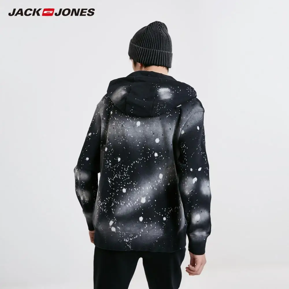 Мужской пуловер JackJones Толстовка Оверсайз из 100% хлопка хип-хоп 219133526 | Мужская