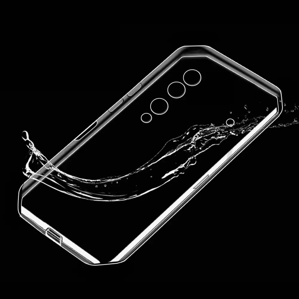 2-в-1 Экран протектор + чехол для телефона Blackview BL6000 Pro 5G Стекло анти-шок on выхлопных