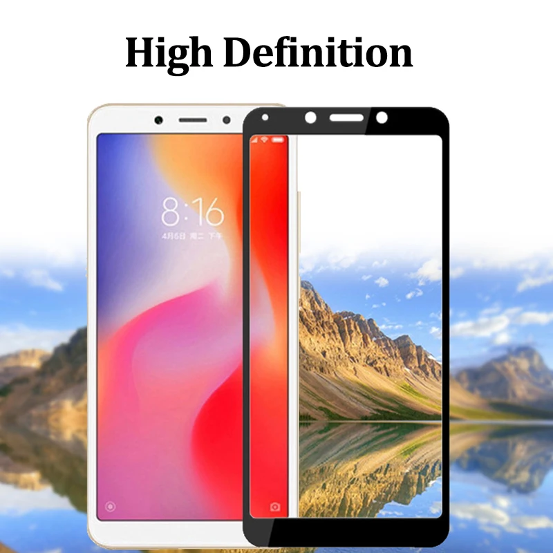 Protective Glass On Ksiomi Redmi 6A Note 6 Pro Screen Protector For Xiaomi Readmi A6 Note6 6Pro A Safety Verre Xiomi Tremp Glas | Мобильные