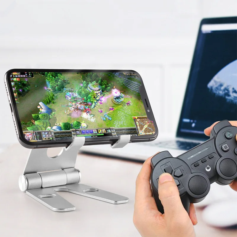 

Tablet Telephone Desk Stand Holder Adjustable For iPad iPhone For Smartphone Holder Metal Tablets Phone Stand Bracket