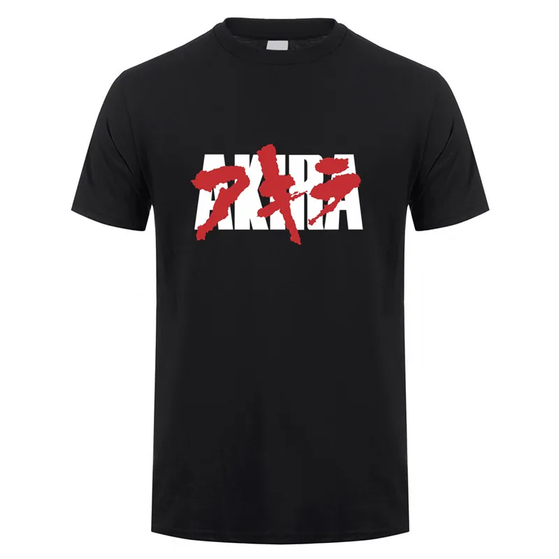 

Japanese Anime Akira T Shirts Men Summer Short Sleeve Cotton Akira T-shirt Tops Man LH-168