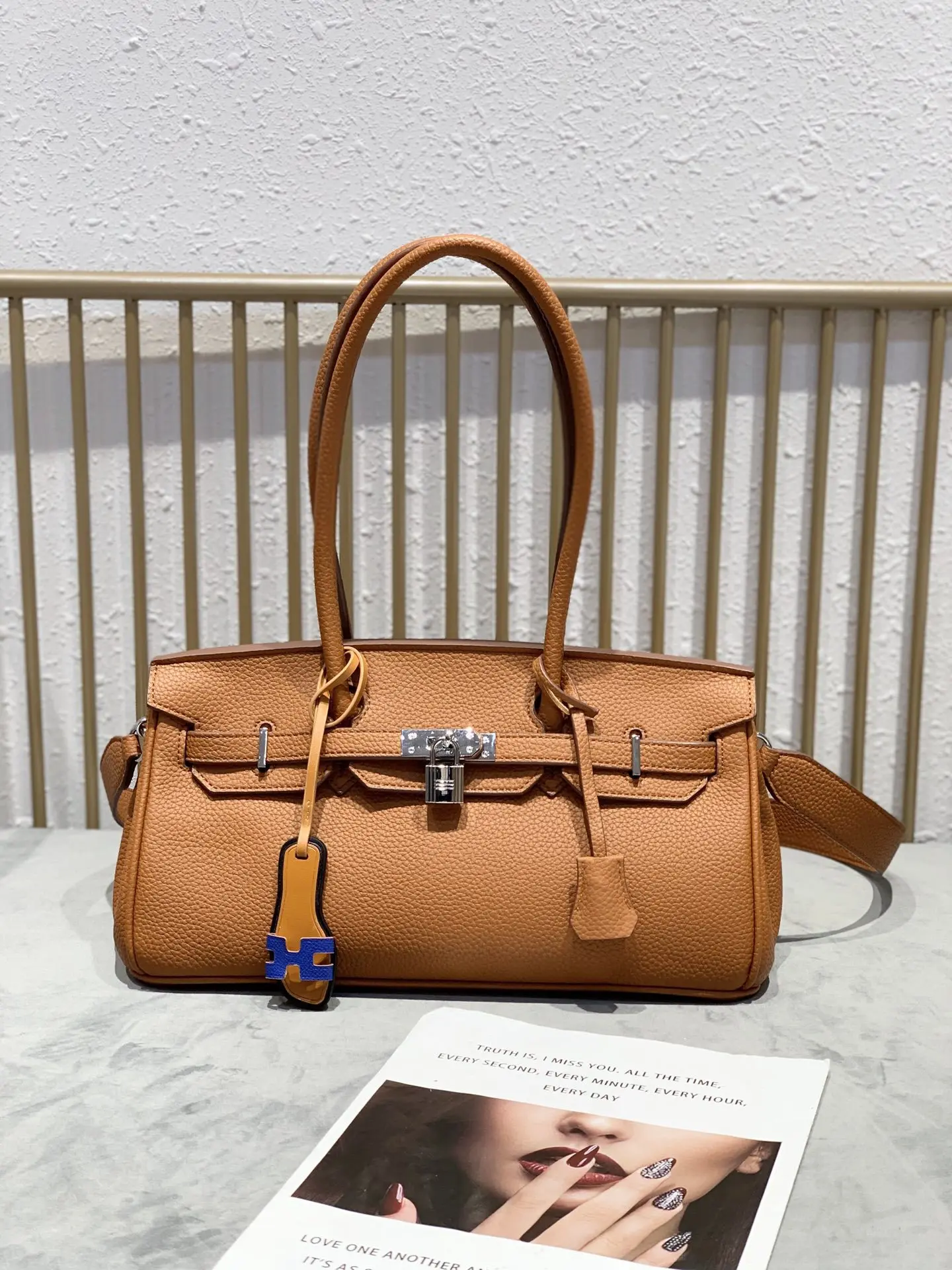 

Fashion large capacity 2021 new Perkin bag shoulder diagonal handbag temperament goddess bag