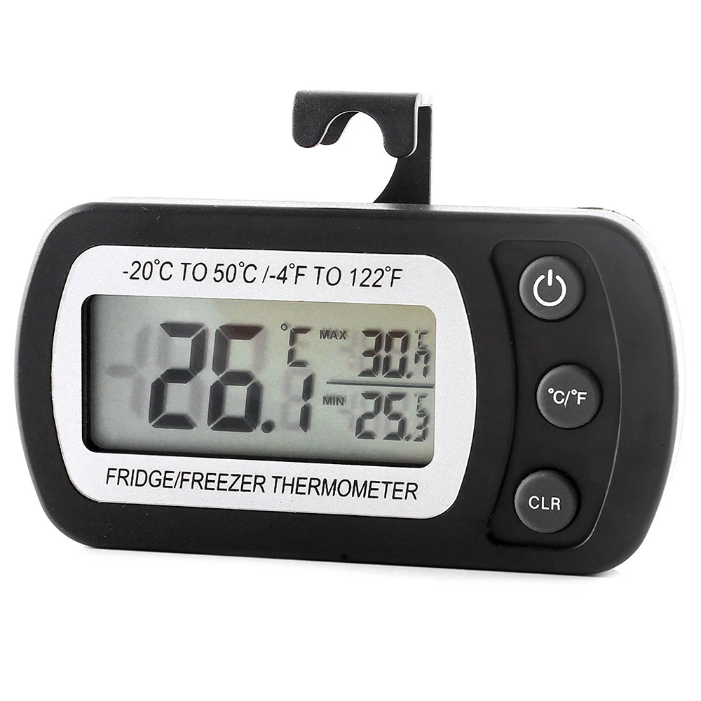 Home Digital LCD Indoor Convenient Temperature Sensor Humidity Gauge Thermometer Wireless Electronic For Refrigerator Freezer | Дом и сад
