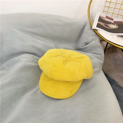 

Women Beret Caps Casual Octagonala Hats For Ladies Femme Spring Autumn Fashion Visors Cap Japanese Style Solid Color Ventage