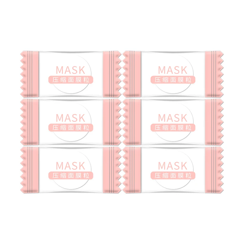 Компрессионная маска для лица LAIKOU 6 шт./лот отбеливающая против акне натуральный