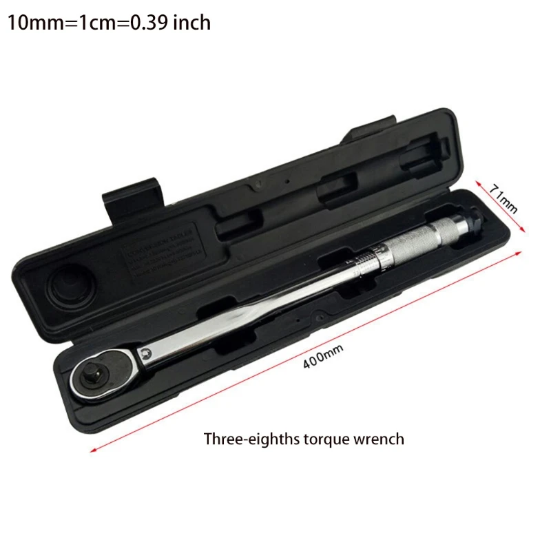 

Bicycle Torque Wrench Tools 5 to 25 Nm Non-Slip Handle Durable Adjustable