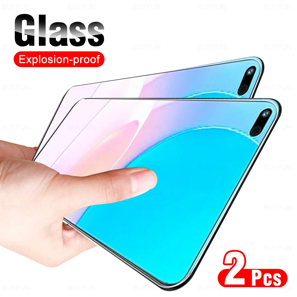 

Pelicula de vidro temperado para protecao completa da tela, 2 pecas, para huawei hawei nova 8i 8 i nova8i 6.67pelicula protetora