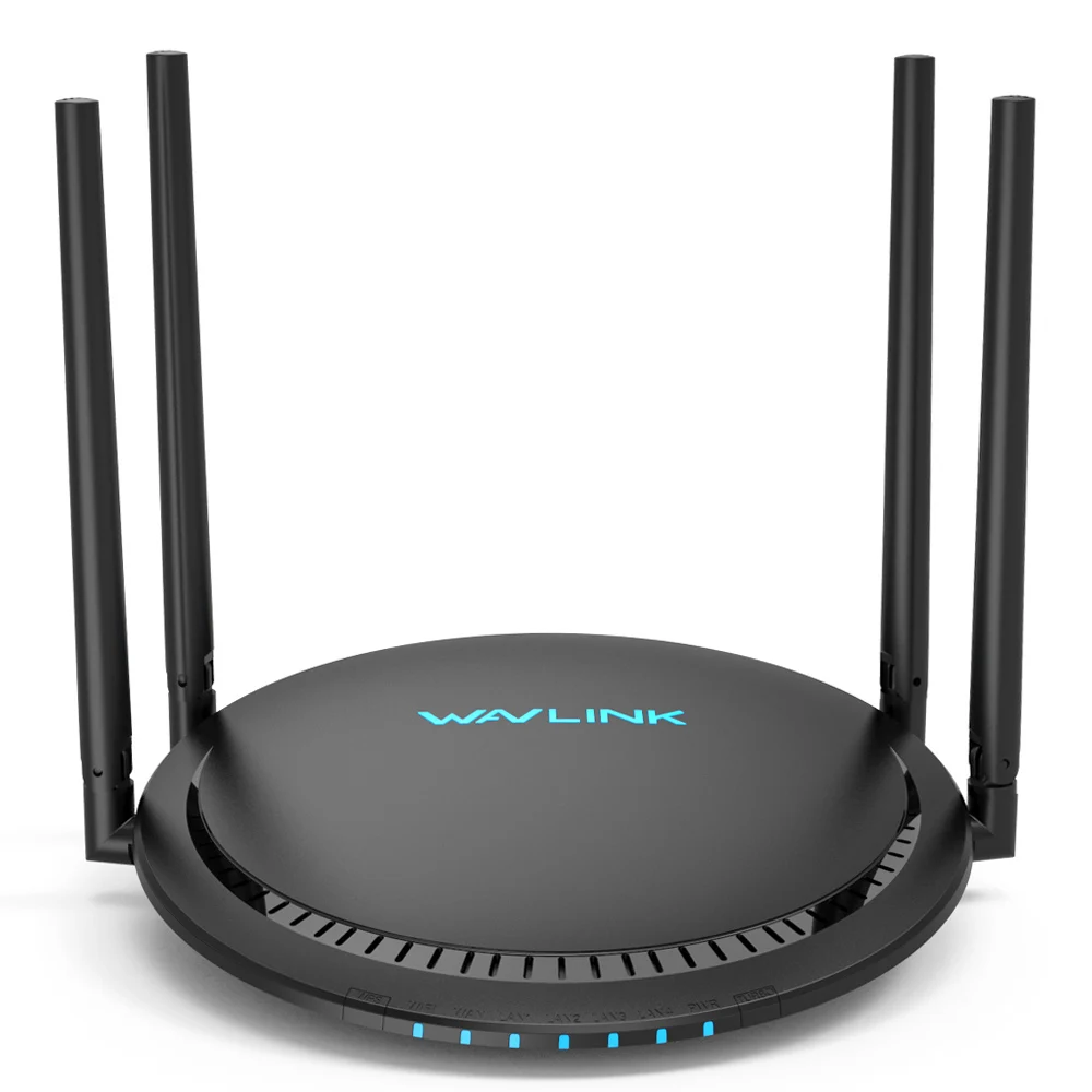 Wi-Fi-роутер Wavlink двухдиапазонный 5 ГГц 1200 Мбит/с 4 Х5 дБи |