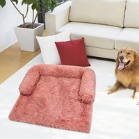 soft washable cushion furniture protector pet bed dogs cats calming ultra soft fur cushion furniture protector